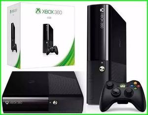 Xbox 360 E, 4gb,4 Puertos Usb,2 Controles Inhalam.+4 Juegos
