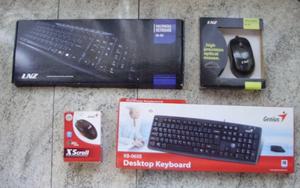 APROVECHA !!!!! teclado y mouse GENIUS y LNZ