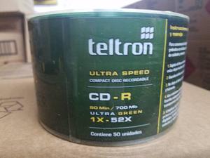 Cd Teltron Tltra Green X50 Unidades