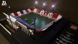 Maqueta Estadio San Martin de Tucuman con luces leds