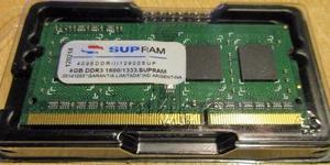 Memoria DDR3 de 4 Gb para notebook netbook o all in one dual