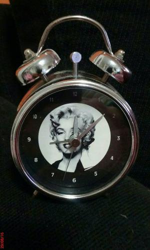 Reloj Despertador A Pila Marilyn Monroe