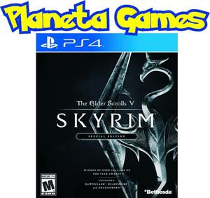 Skyrim Special Edition Playstation Ps4 Fisicos Caja Cerrada