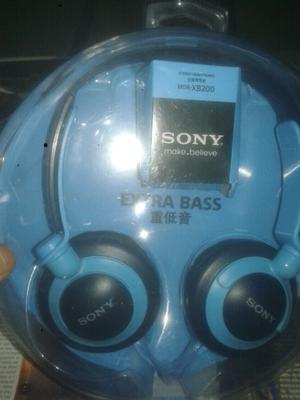 Auricular Sony color azul nuevo en blister