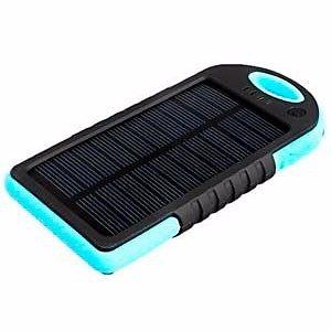 Cargador portatil solar dual  mAh