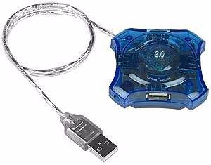 Hub Usb 4 Puertos 2.0 Multiplicador Pc - La Plata