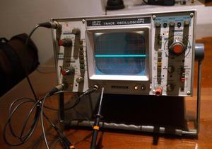 Osciloscopio Leader Dual-trace lbo  mhz con puntas