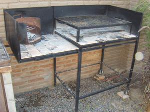 PARRILLA MOVIL EXTENSIBLE HASTA 2MTS IMPECABLE!
