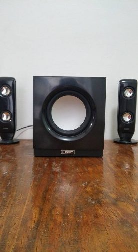 Parlantes Home Theater Coby 2.1