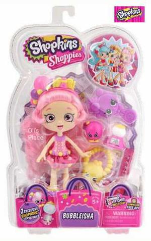 Shoppies Shopkins Bubbleisha Jessicake Popette Originales