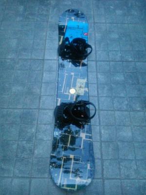 Tabla de Snowboard con Fijaciones HEAD y funda