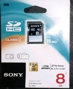 Tsrjeta SD Sony original camaras fotograficas mas adaptador
