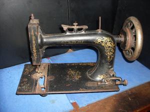 maquina de coser new home antigua a lanzadera