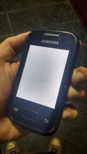 samsung pocket pantalla blanca