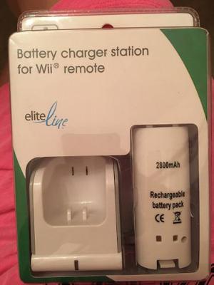 Battery Charger Station For Wii