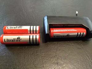 Cargador Baterias  Baterias Ultrafire mah