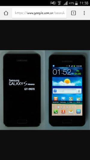 Celular SANSUNG ADVANCE