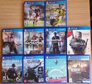 JUEGOS PS4.