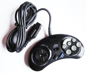 Joystick De 6 Botones Nuevos Con Turbo Para Consolas Sega