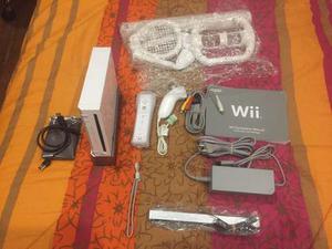 Nintendo Wii Blanca Con 200 Juegos Completa Impecable