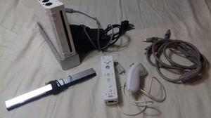 Nintendo Wii Con Remote(control) Y Nunchuk(palanca)y Juegos