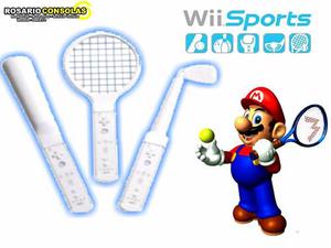 Nintendo Wii Kit Sports 3 En 1 Sellados En Caja Rosario