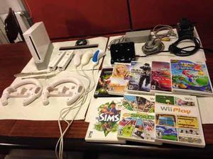 Nintendo Wii Original + Accesorios + Juego A Elección