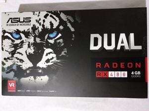 Placa Video Radeon Rx gb Asus Dual Nueva!!