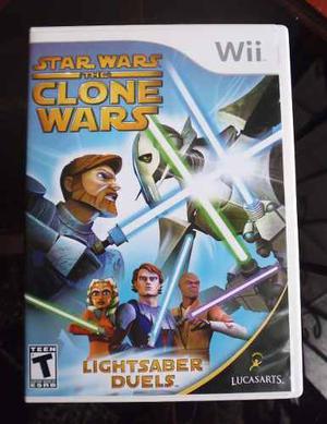 Star Wars The Clone Wars 1 Y 2 Wii Y Un Control Nunchuk...