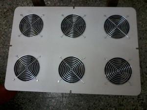 Unidad De Ventilacion De Techo Para Rack Tvu - 6 Turbos