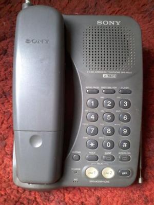 ANTIGUO TELEFONO INALAMBRICO SONY PARA 2 LINEAS