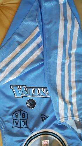 Camiseta Retro Argentina Basquet Adidas Original! Sin Uso!