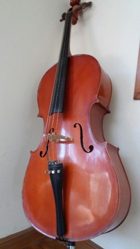 Cello Y Funda Rigida Hermosa Resonancia