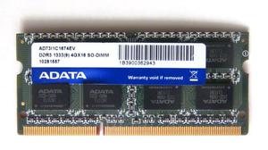 Memoria RAM 4gb DDRmhz SODIM