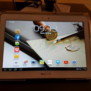 Vendo tablet Samsung note 10.1 igual a nueva con funda