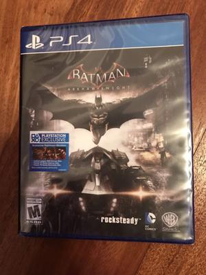 Batman Arkham Knight PS4 NUEVO SELLADO