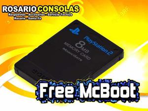 Memori Card Con Free Mcboot Cargado Y Opl 2 Nuevas Rosario