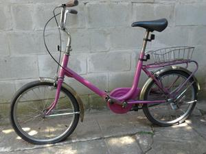 Bicicleta Plegable Aurorita Rod 20 Original