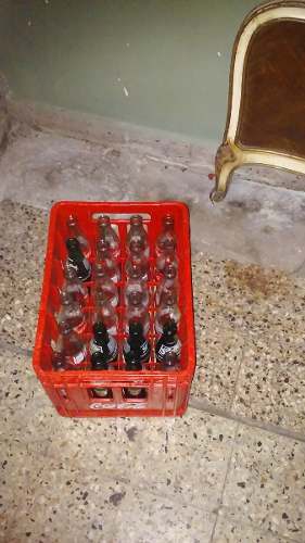 Cajon De Coca Cola Con Botellas