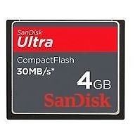 Memoria CompactFlash 4gb