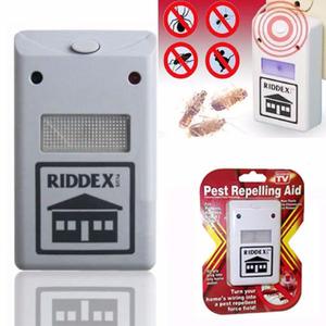 Riddex Repelente Electrico Mata Cucarachas Ultrasonido Plaga