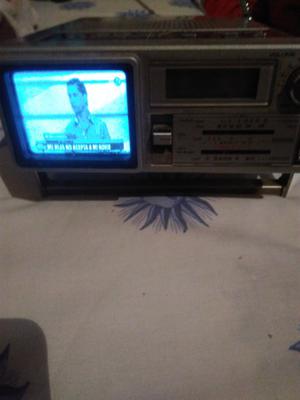 Tv portátil blanco y negro de 2 pulgada con radio am y fm s