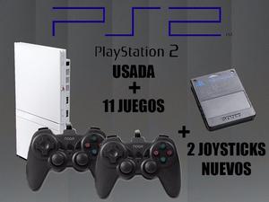 VENDO PS2 + JUEGOS + MEMORY CARD+ 2JOYSTICK