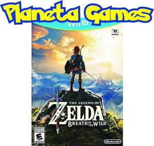 Zelda Breath of The Wild Nintendo Wii U Fisicos Nuevos Caja