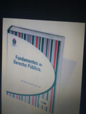 Libro Los Fundamentos Del Derecho Público