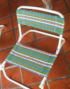 SILLA PLAYERA BAJA PLEGABLE