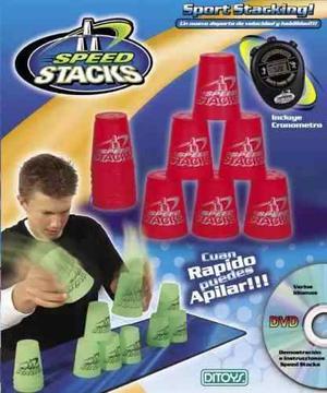 Speed Stacks Juego Con Vasos Con Cronometro Ditoys **