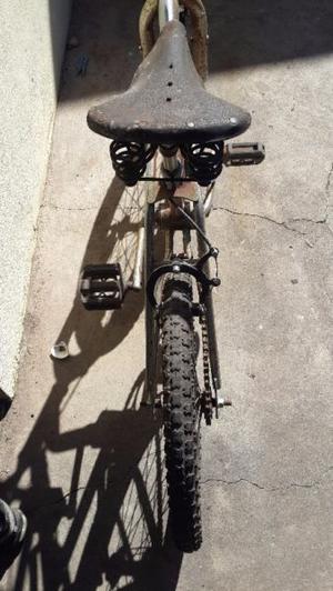 bicicleta bmx cromada