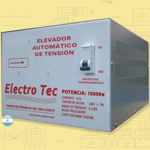 elevadores de tension marca electrotec, solucione su tension