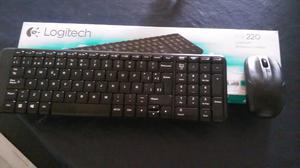kit teclado y mouse inalambrico logístech nuevo e